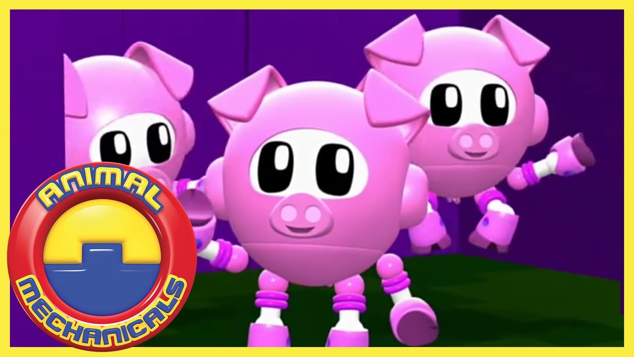 Animal Mechanicals 315 - Mechana Pegosaurus Island | Full Episode HD | Videos For Kids
