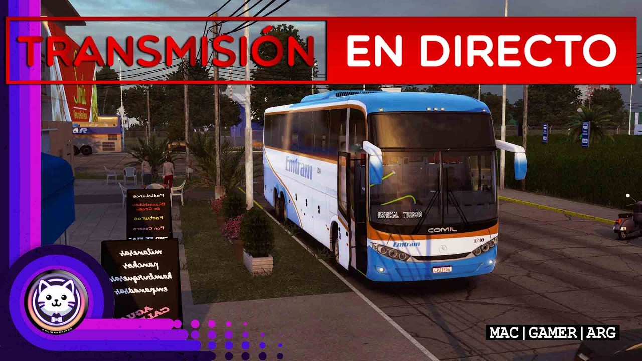 T6-DIRECTO#185 | RUTAS ARGENTINAS | Mapa El Ceibo 3.3 [ETS] | GamePlay Español