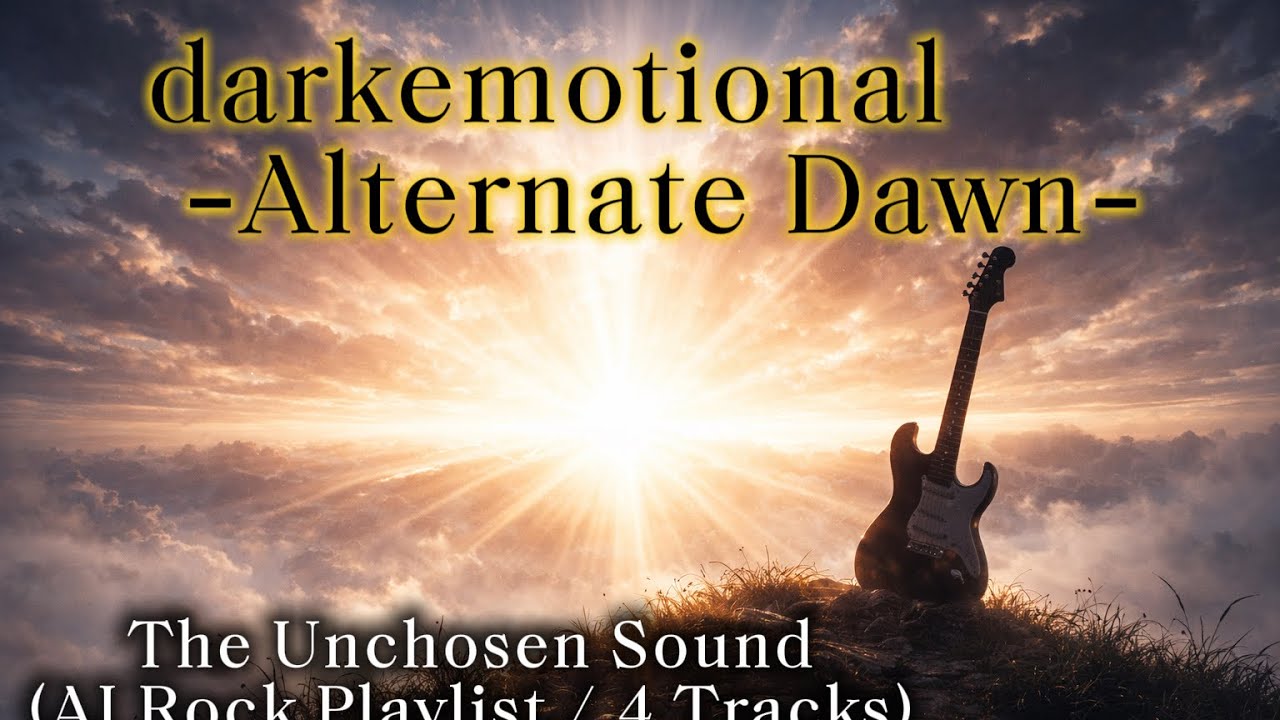 [Playlist: AI Rock Playlist / 4 Tracks ]darkemotionalとは違う世界/darkemotional : Alternate Dawn（分岐）