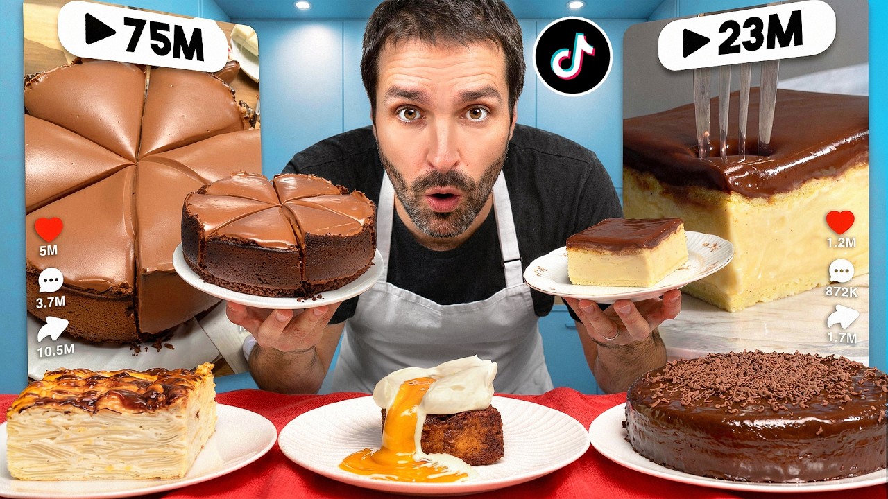 Je teste les desserts TikTok les plus viraux du monde 🤯