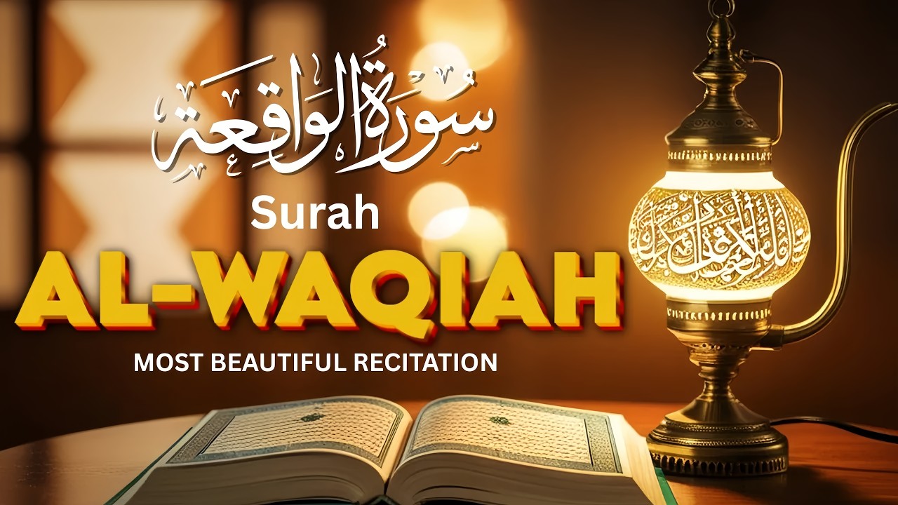 Surah Al-Waqiah: Attract Barakah & Financial Peace | Deeply Relaxing Recitation