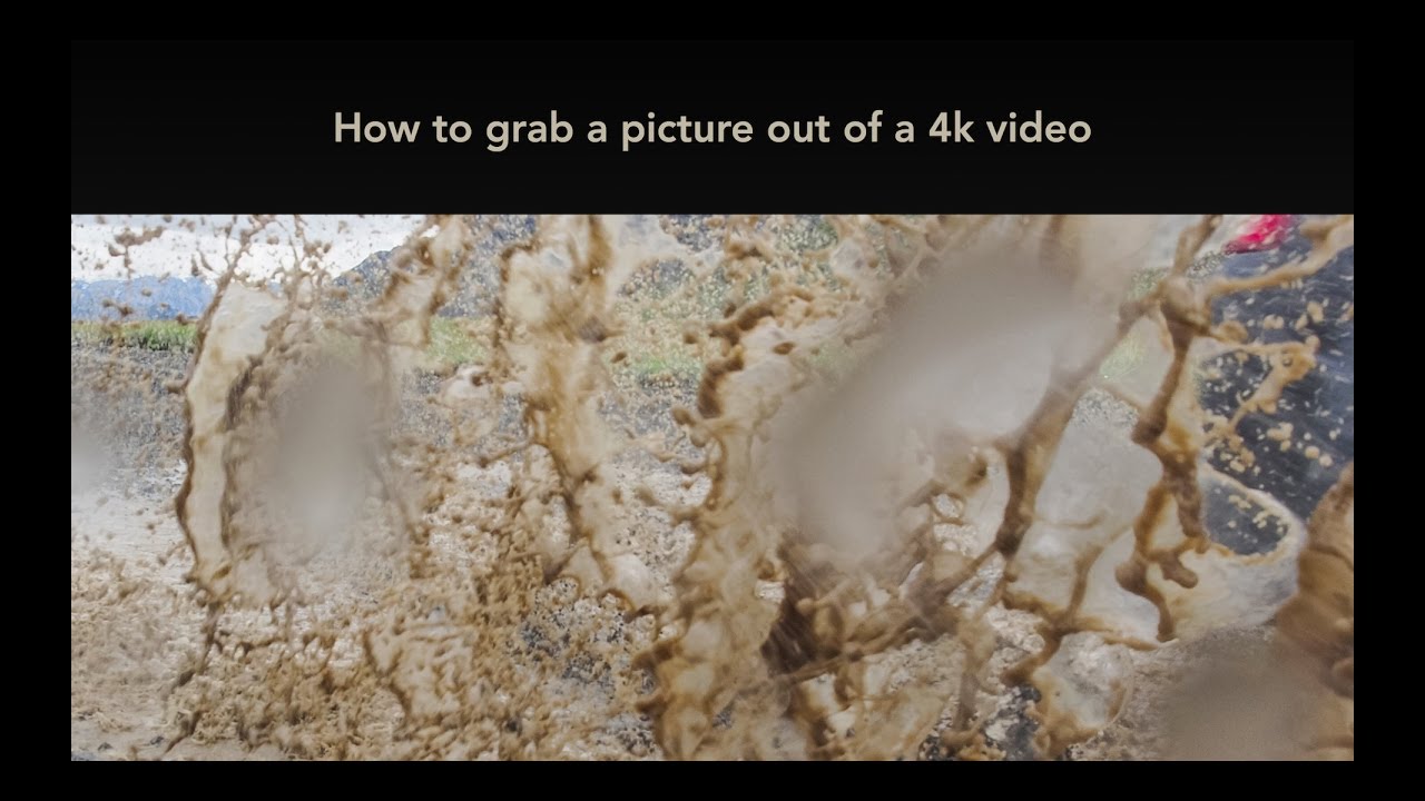 How to grab a still picture from a video with Adobe Lightroom