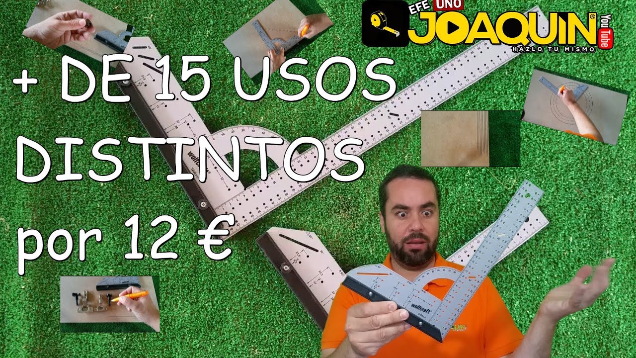 ESCUADRA WOLFCRAFT MULTIFUNCIÓN