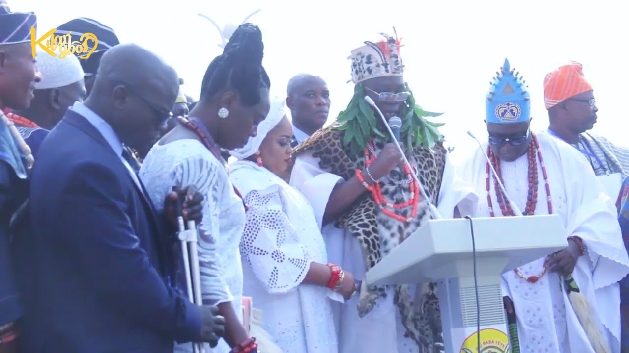 Watch Gani Adams Becomes  Aare-Ona-Kakanfo Of Yorubaland