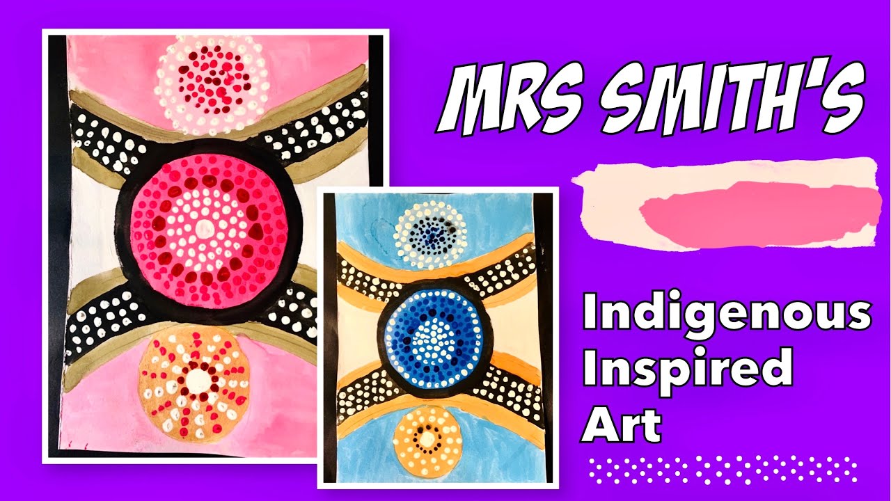 MRS SMITH'S INDIGENOUS / ABORIGINAL ART ft MIIMI & JIINDA for kids