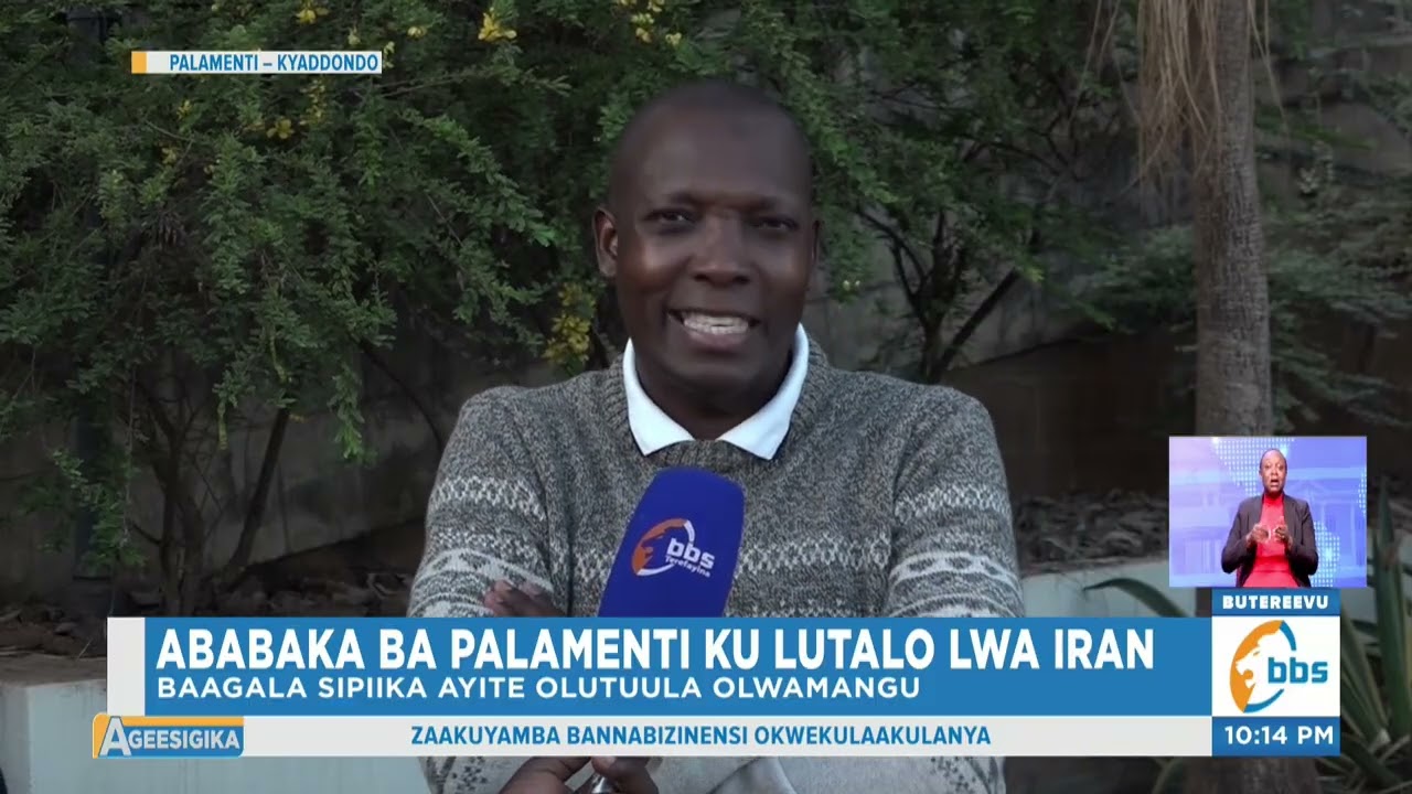 Ababaka Batadde Gavumenti ku Nninga efe ku Bannayuganda Abali e Iran. #Ageesigika