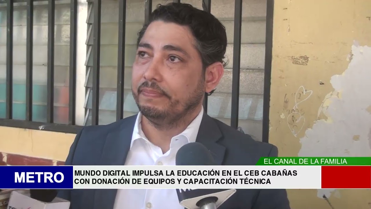MUNDO DIGITAL IMPULSA LA EDUCACIÓN EN EL CEB CABAÑAS CON DONACIÓN DE EQUIPOS