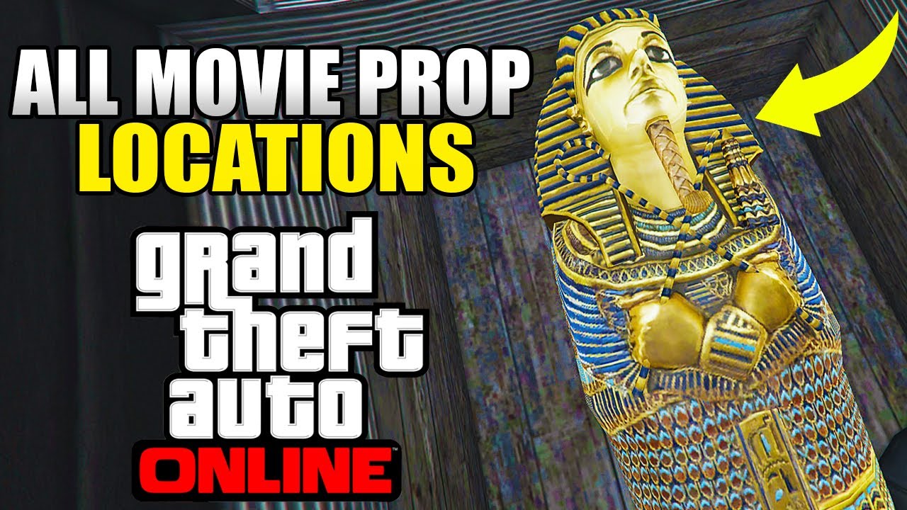 GTA Online - All 10 Movie Prop locations
