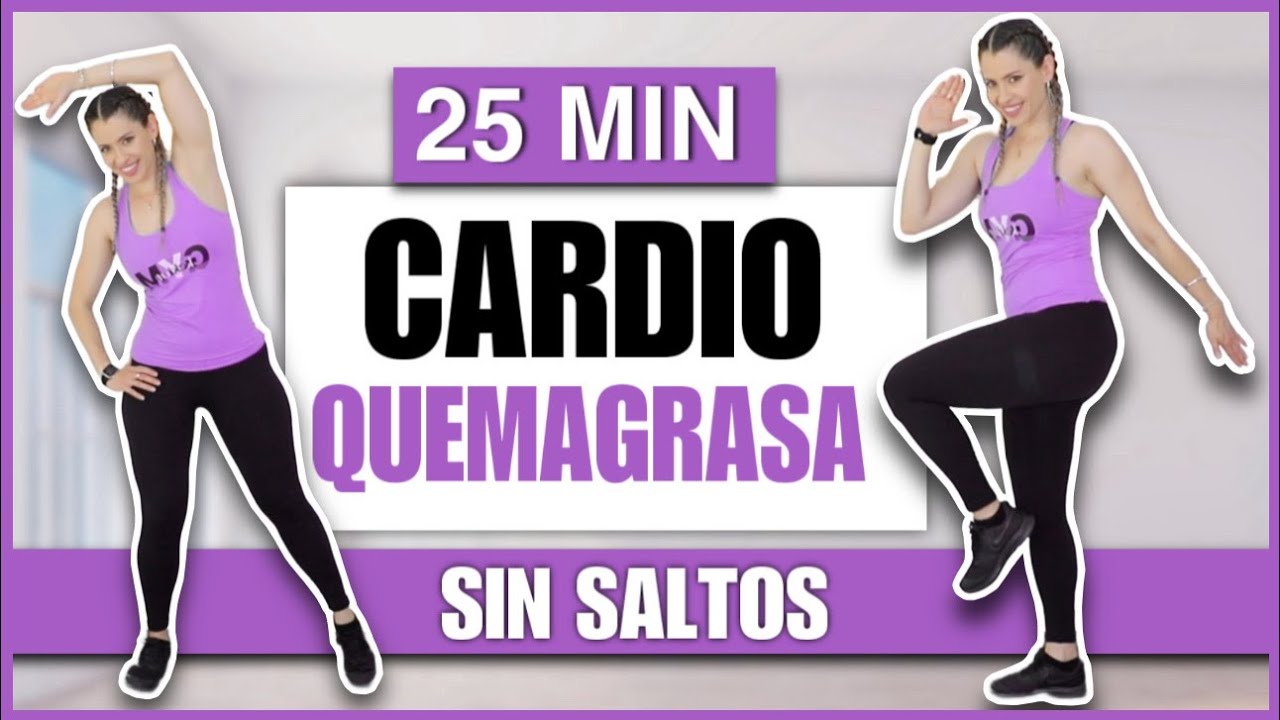 RUTINA DE CARDIO PARA ADELGAZAR TODO EL CUERPO | CARDIO QUEMAGRASA SIN SALTOS  | NatyGlossGym