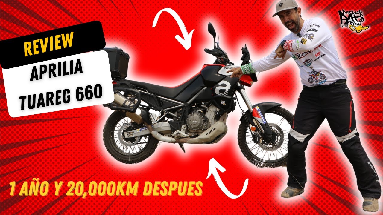 Review Aprilia Tuareg 660 /  1 año después y 20,000 KM