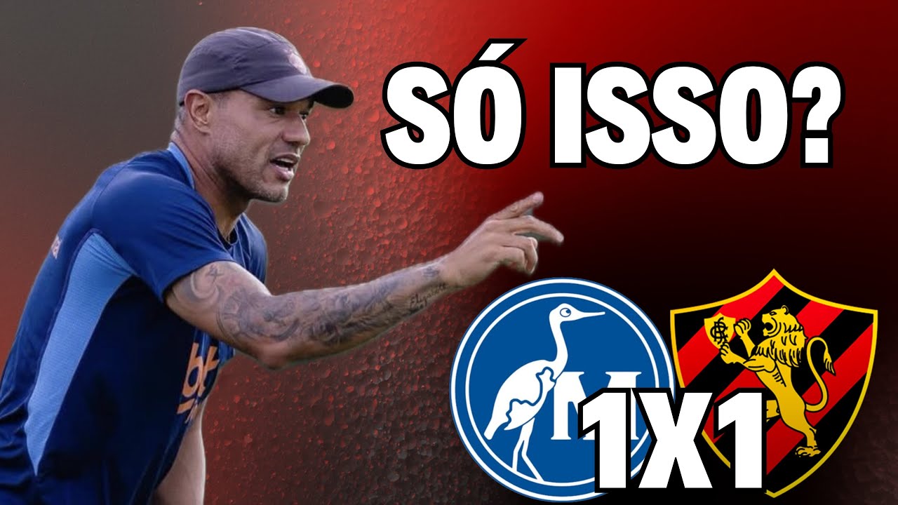 SPORT JOGA MAL E FICA NO EMPATE COM O MAGUARY!