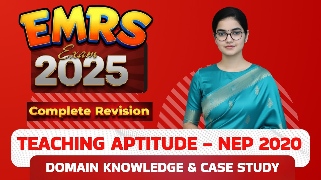 EMRS | 60 नंबर का पूरा Revision (6) |  Teaching Aptitude/NEP/DK  | Monika Ma'am