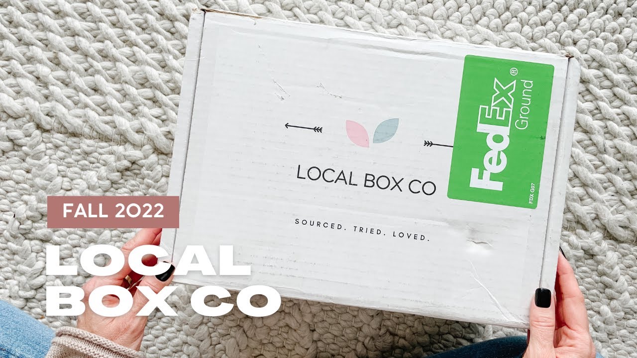 Local Box Co Unboxing Fall 2022: Lifestyle Subscription Box