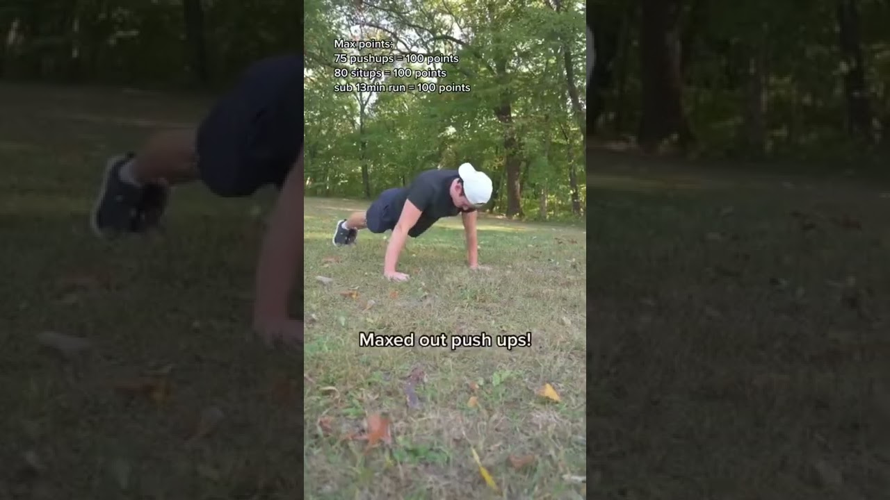 Trying Army Fitness Test With Zero Training