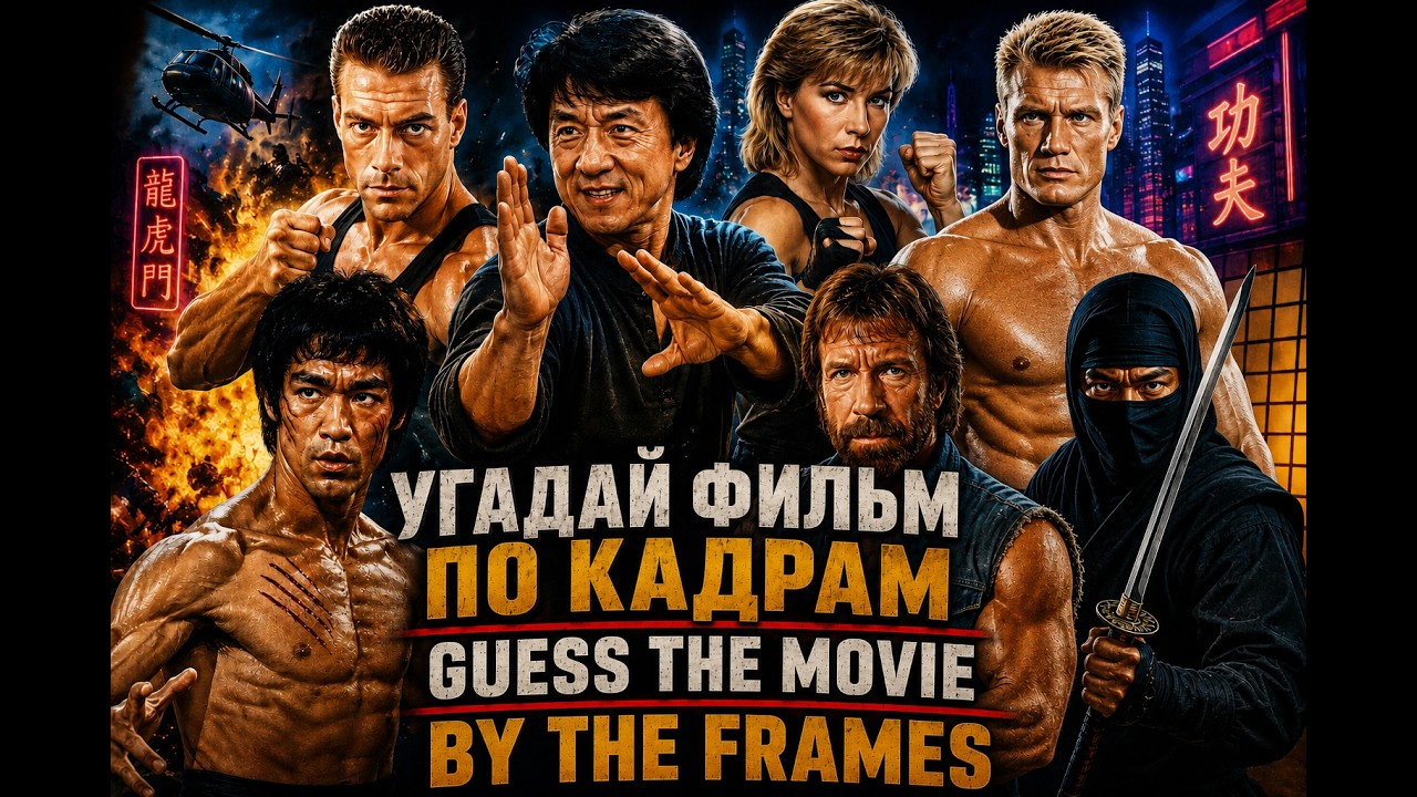 Викторина.  Угадай фильм по кадрам (Quiz.  Guess the Movie By the Frames)