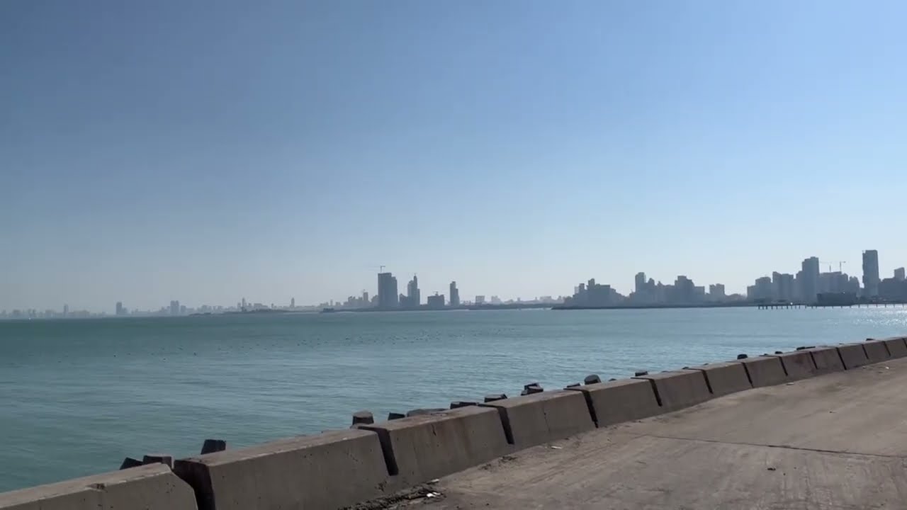 EXPLORING | Kuwait Towers Beach | Kuwait