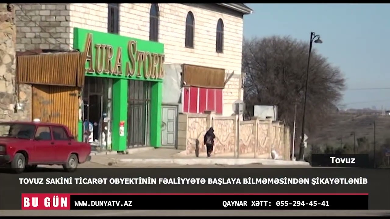 TİCARƏT OBYEKTİNİN FƏALİYYƏTƏ BAŞLAYABİLMƏMƏSİNDƏN ŞİKAYƏTLƏNİB.