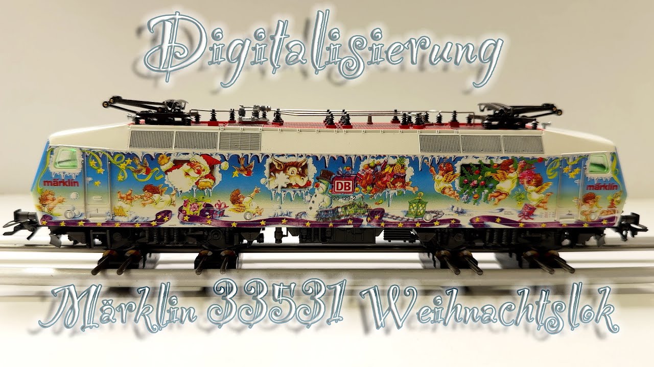 Digitalisierung Märklin BR120 Weihnachtslok (33531), Umrüstung auf LED