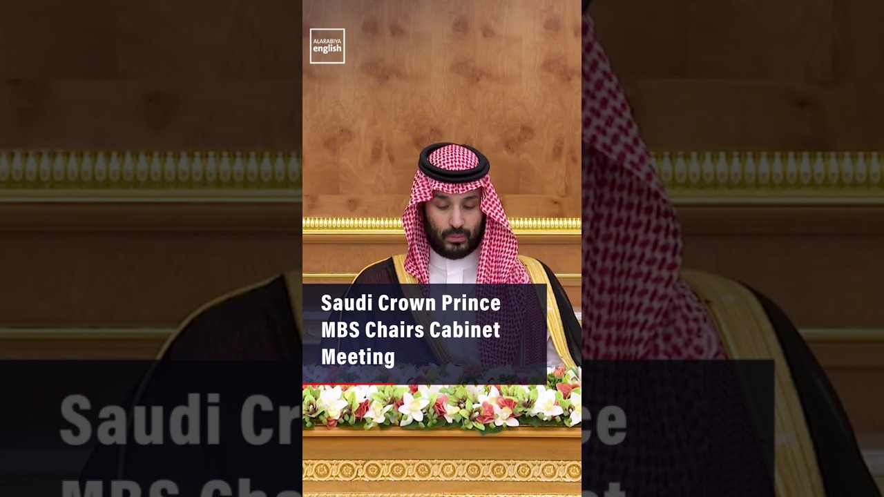 Saudi Crown Prince MBS Chairs Cabinet Meeting