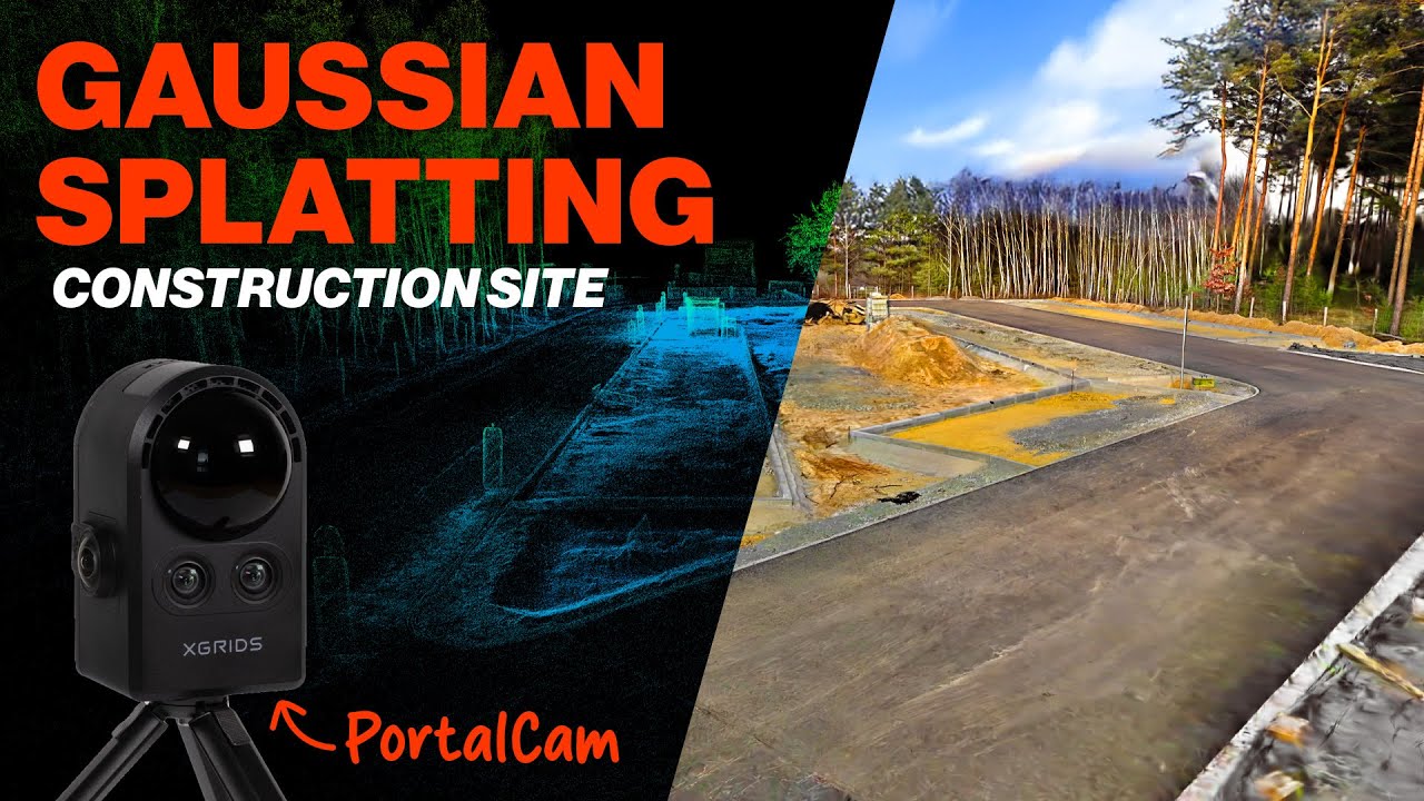 Метод Гаусса на строительной площадке – документирование с помощью XGRIDS PortalCam