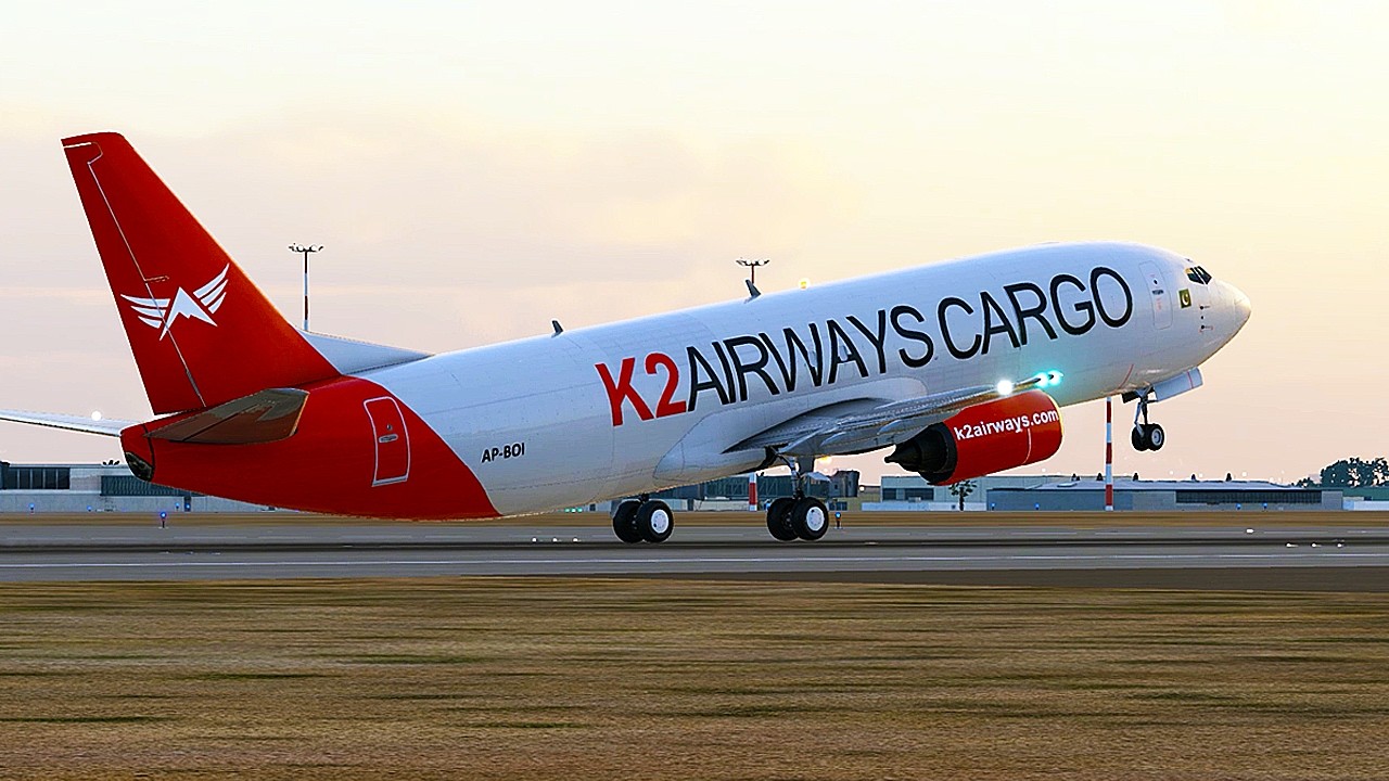 The Crash of K2 Airways Cargo Flight 1732 - Reconstruction