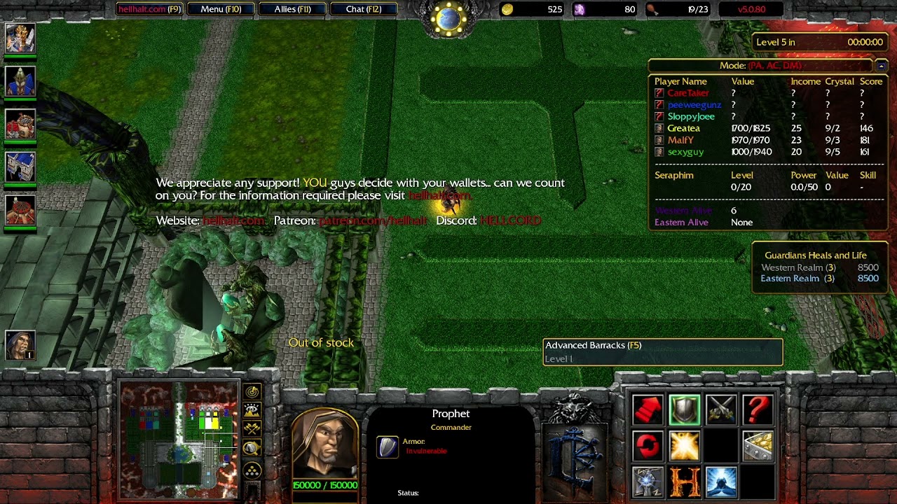 HellHalt TD! (new series #110) Unlucky end 2 vs 3