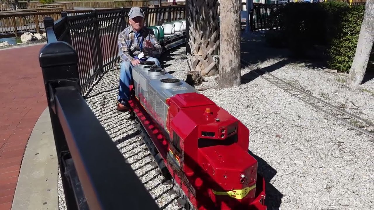 Miniature train ride at RMSF