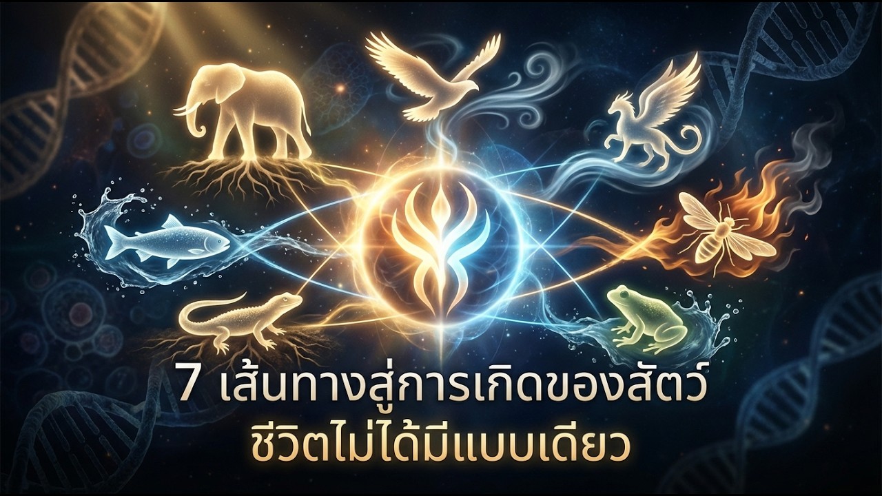 ไขความลับ 7 เส้นทางสู่การเกิดของสัตว์ | ชะตาชีวิตเรากำหนดเอง?
