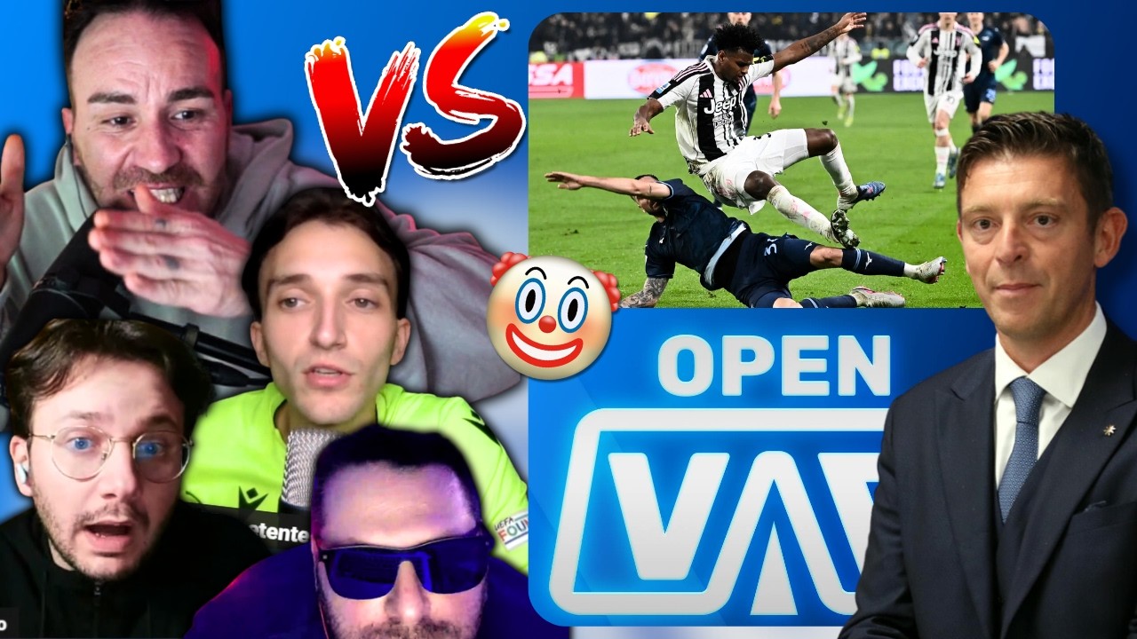 OPEN VAR STA DIVENTANDO UNA PAGLIACCIATA! FUORIGIOCO INESISTENTE IN JUVE LAZIO E MANCA UN RIGORE!!!