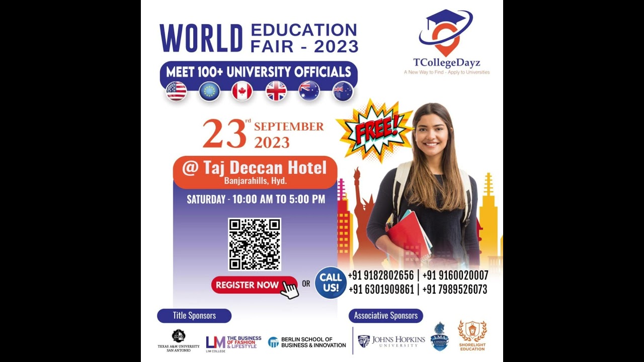 TCOLLEGEDAYZ - Education Fair #educationfair  #studyabroad #scholarshipsinusa #studyinusa