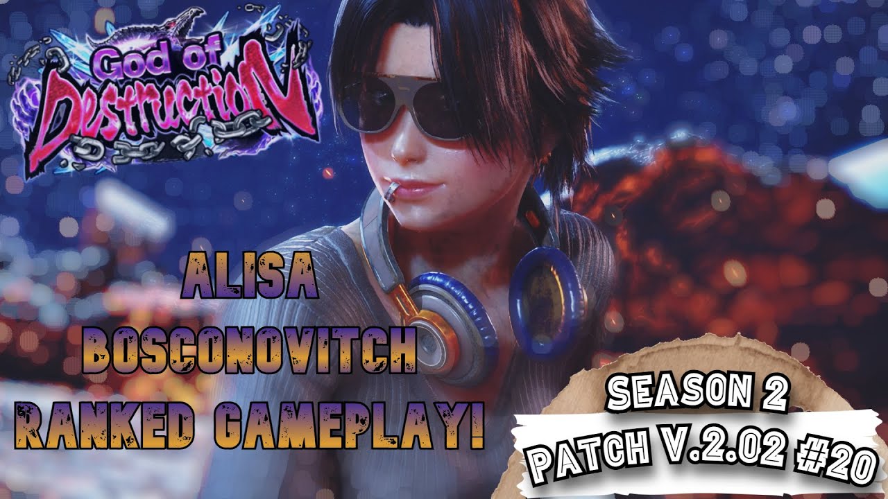 Tekken 8  Alisa Bosconovitch Season 2 Ranked Gameplay!! #20