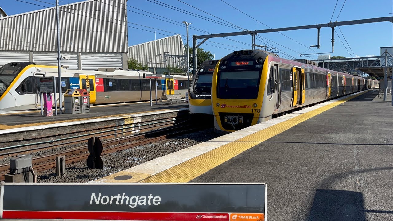 Trains at Northgate Station