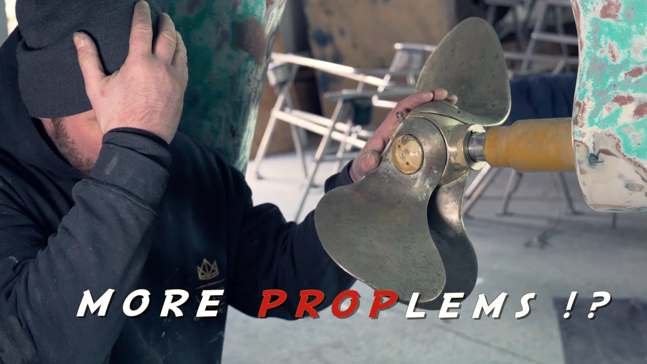 40 year old FEATHERING PROPELLER : dead or alive?⎮ +other DIY Boat Projects [E33]
