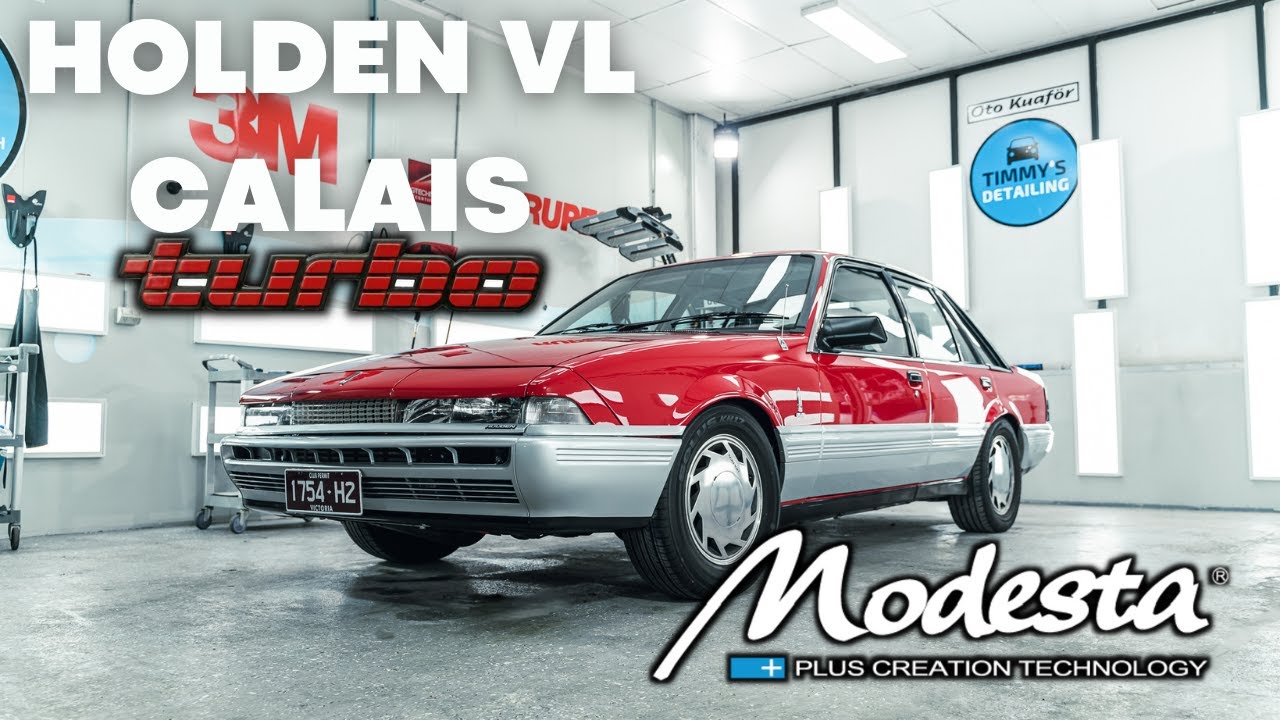 Holden VL  Calais TURBO gifted with Signature Detail & Modesta Glass coating. A crowd favourite!