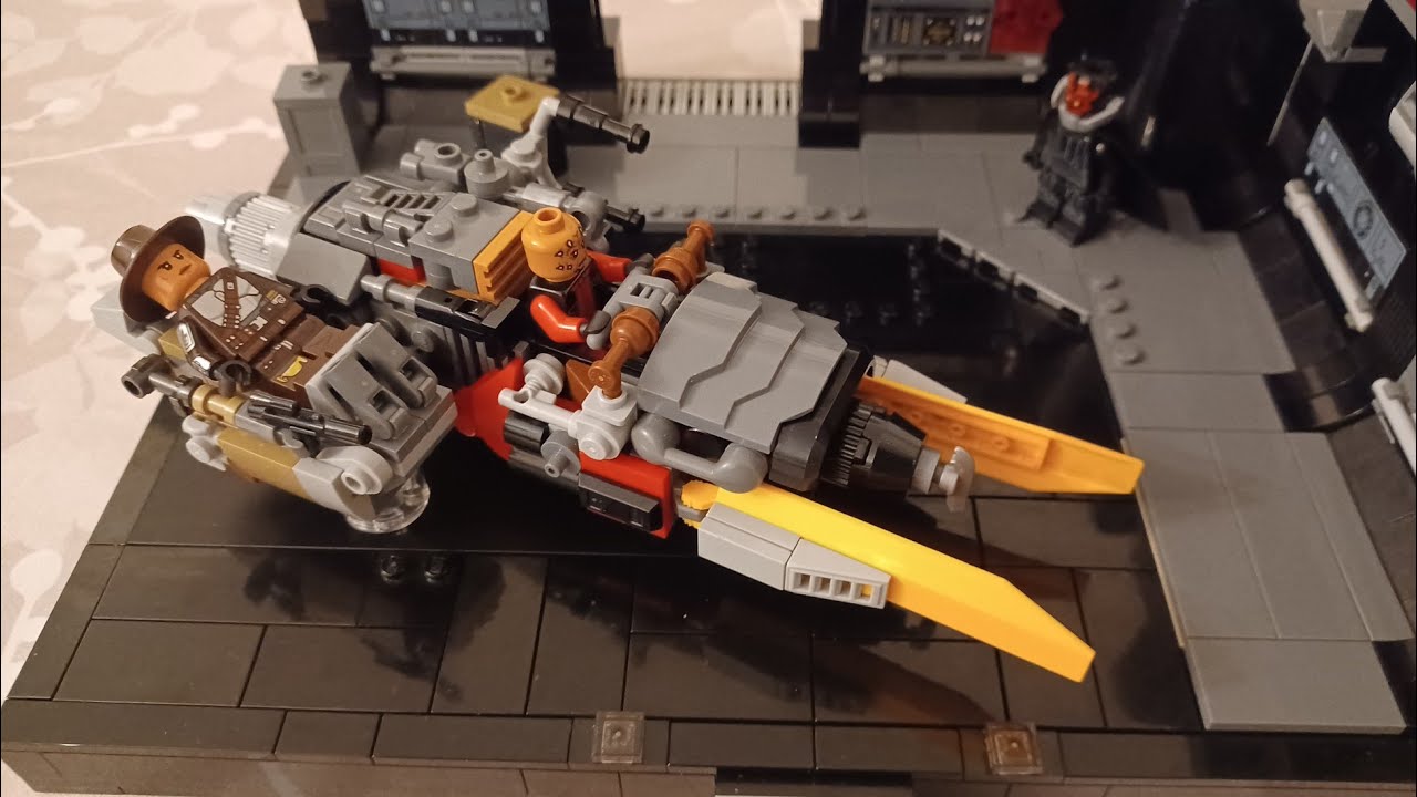 Альтернативная сборка спидера Кобба Ванта из Lego Star Wars