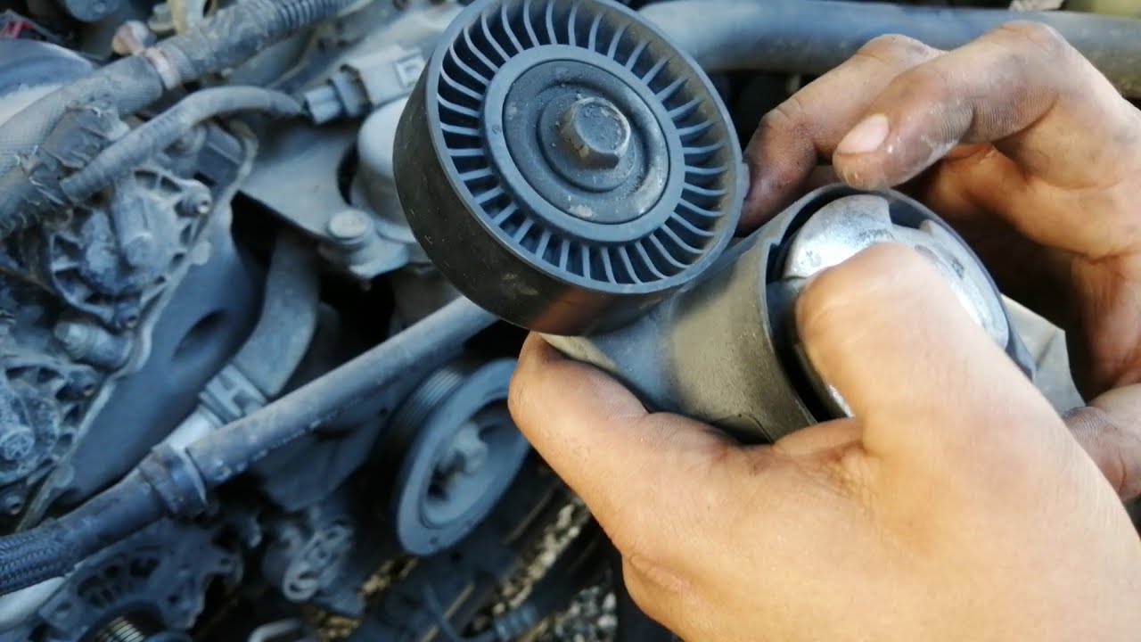 Cambio de polea tensora en Jeep Grand Cherokee pt1