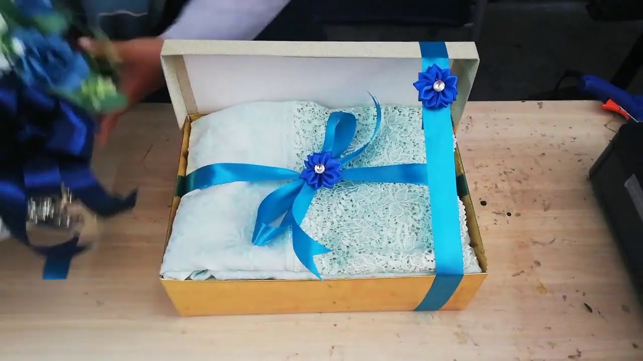 Gubahan Hantaran Telekung Bersama Kotak Terkini 2020 #telekungsolat