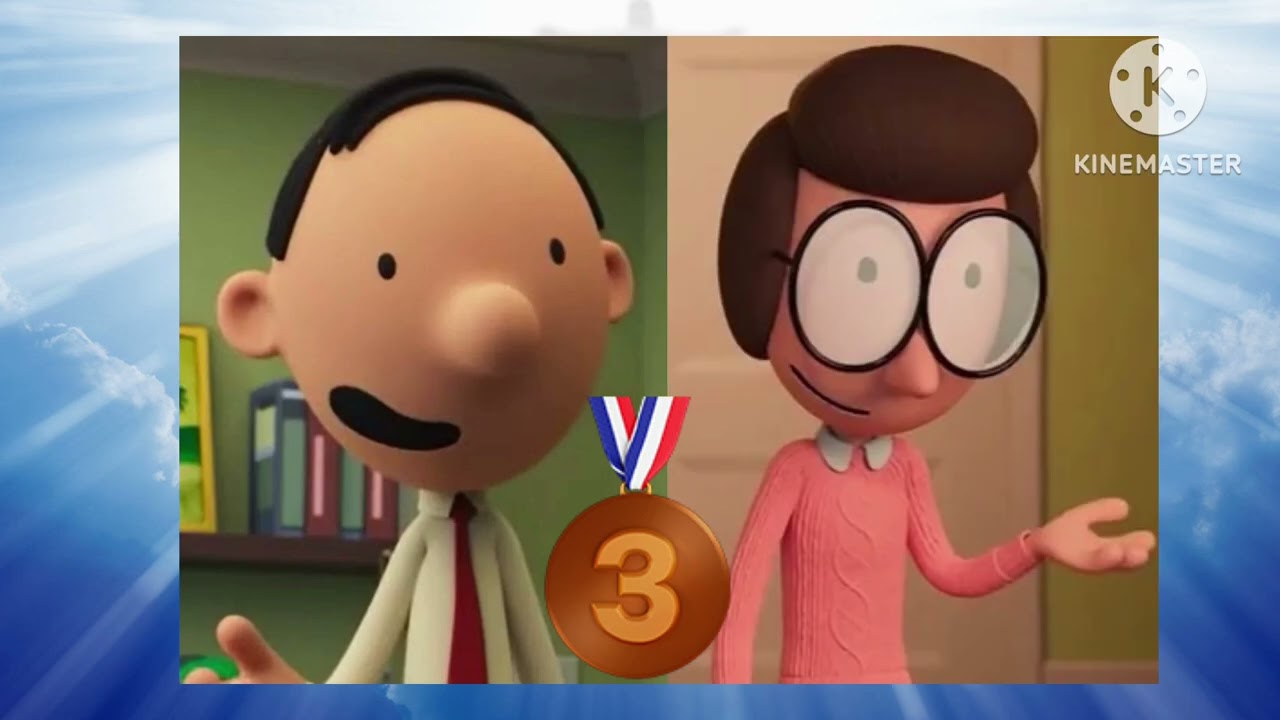 Diary of a wimpy kid characters good to evil