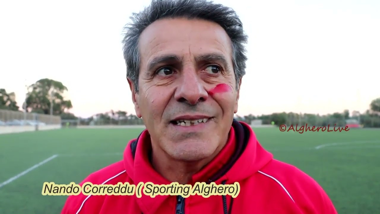 Intervista a Nando Correddu ( allenatore Sporting Alghero)