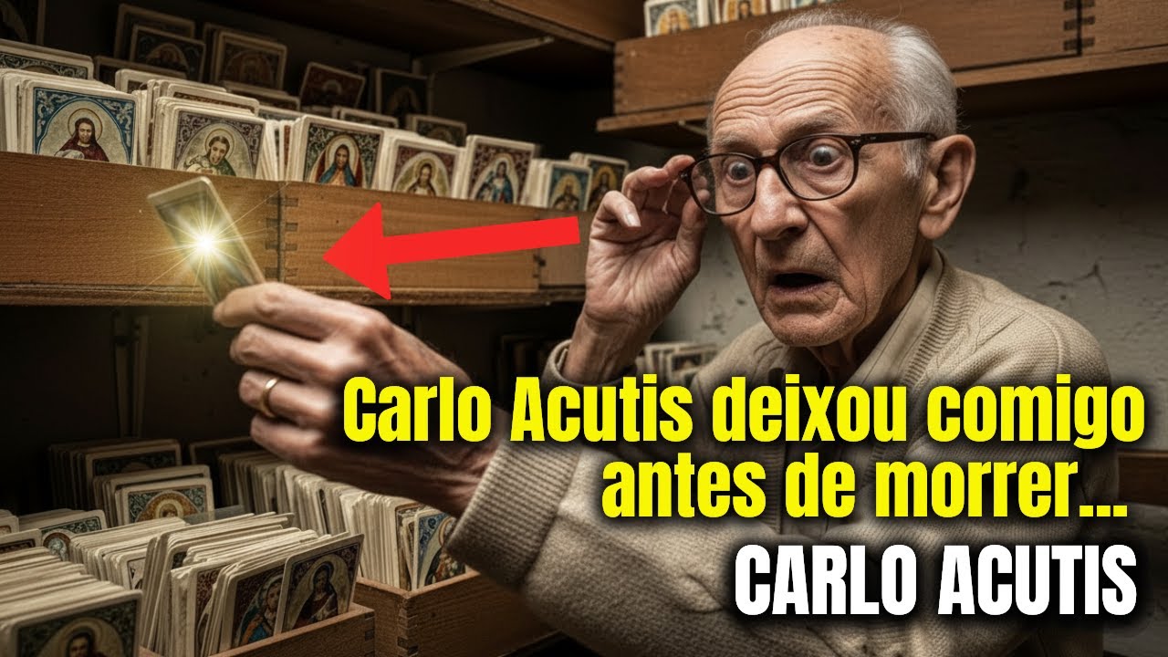 Antes de morrer, Carlo Acutis deixou algo comigo… e eu só entendi quando era tarde demais