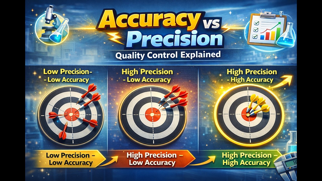 Understanding Accuracy vs. Precision in Quality Control