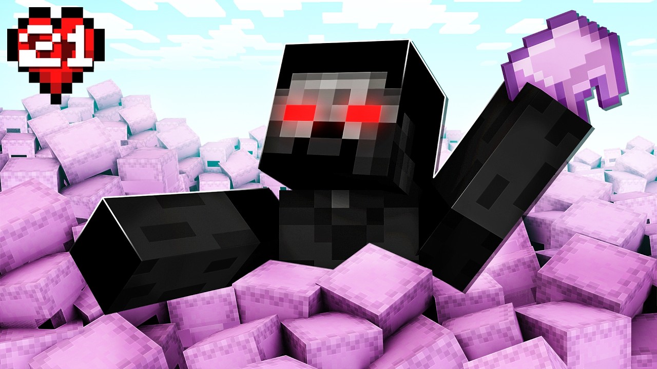 Zbudowałem FARMĘ SHULKERÓW w Minecraft Hardcore