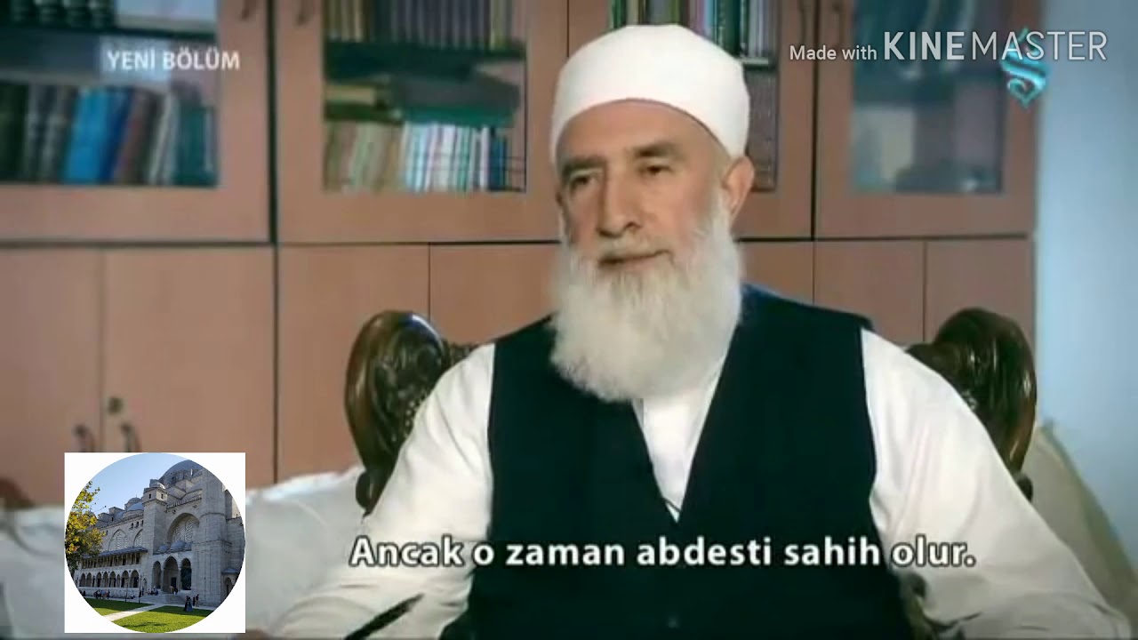 güzel bir abdest nasıl alınır.seyda molla Şehmus