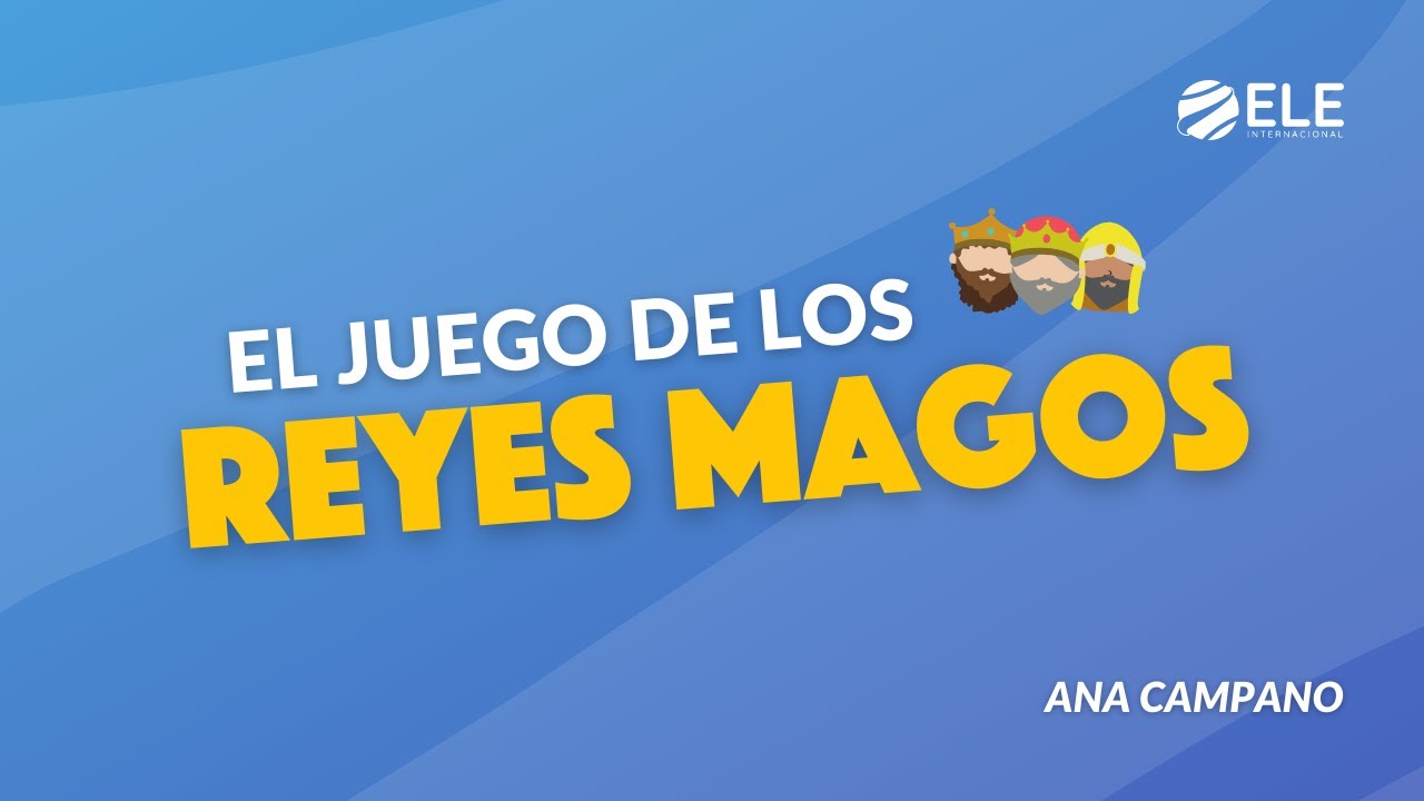 👑👑👑 Tablero interactivo de LOS REYES MAGOS para NIÑOS | Actividad para clase de ELE