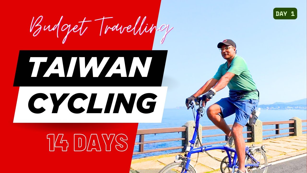 Cycling in Taiwan | Brompton Foldie | Budget Travelling | Taipei City | Meander Hostel | Day 1