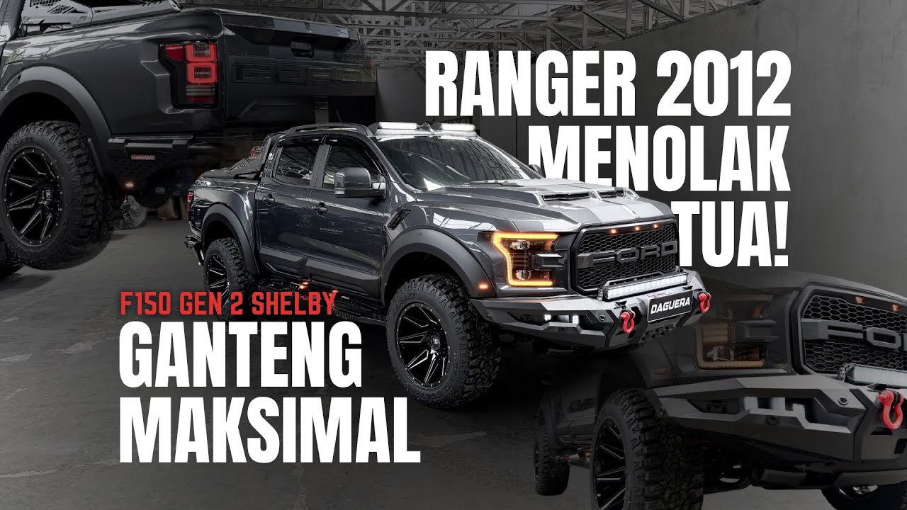 CEWEK GA SUKA MOBIL BAK? YAKIN KALAU TAMPILANNYA BEGINI? FORD RANGER 2022 F150 GEN 2 SHELBY!