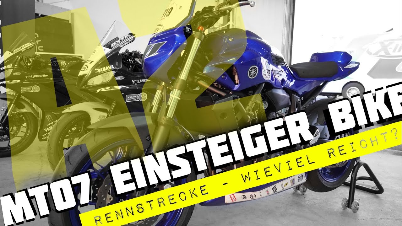 MT07 A2 Einsteigerbike, reicht das für die Rennstrecke?