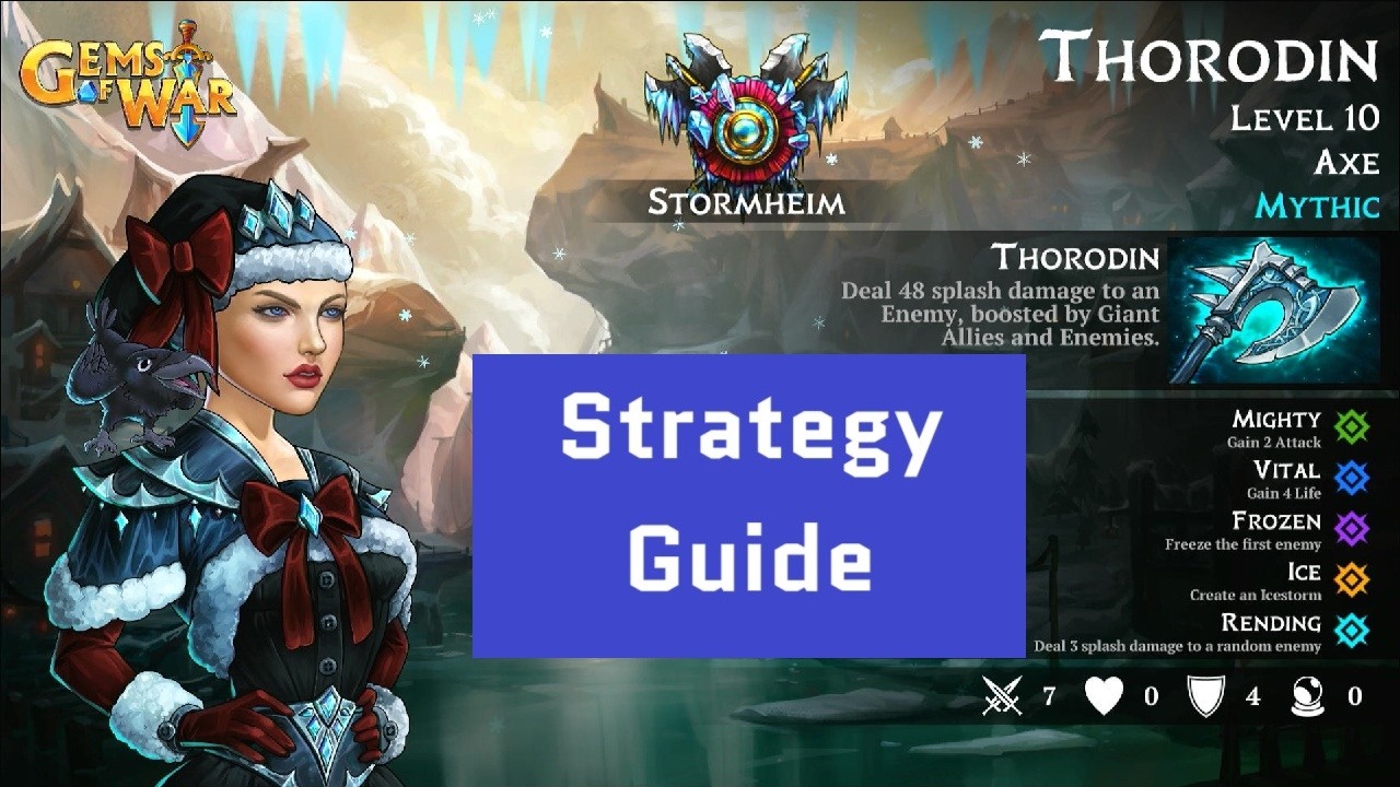 Gems of War Strategy Guide: Stormheim - Comethalas, Mistralus, Titan & Power 30 Tips