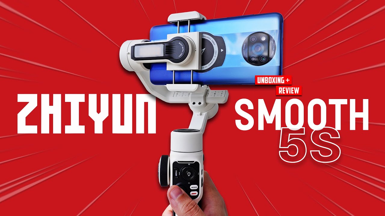 O PODEROSO ZHIYUN SMOOTH 5S - ESSE GIMBAL É PRA VOCÊ? UNBOXING E ANÁLISE COMPLETA