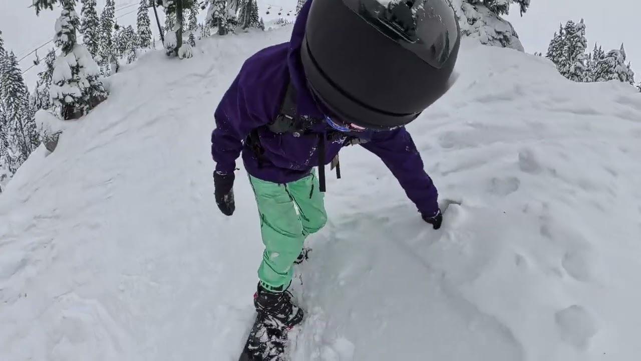 25/26 Day 06 Run 03 Mt. Baker Snowboarding December